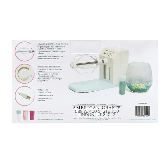 Spin It Tumbler Motorized Rotary Tool - Creat Your Own - New In Box - Picture 2 of 8